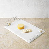 Pomegranate Silver & Gold Cheese Board & Spreader, Michael Aram - RSVP Style